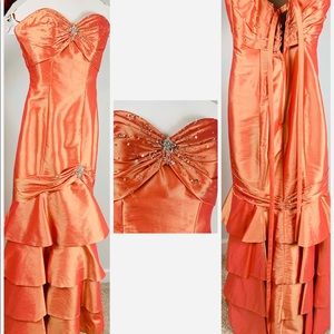 Coral springs prom dress